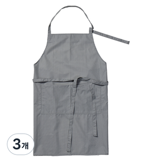 JAJU(자주) 방수 앞치마, 그레이, 3개쿠폰할인