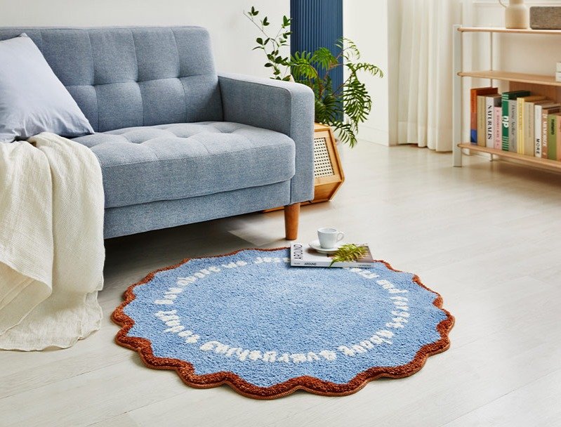 모던하우스 터프팅 원형 러그 상세 이미지 1