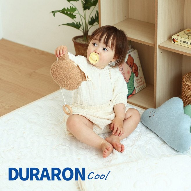 마롤로뜨 듀라론 쿨매트 아기 냉감 패드 침대 슈퍼싱글, 크리미드림