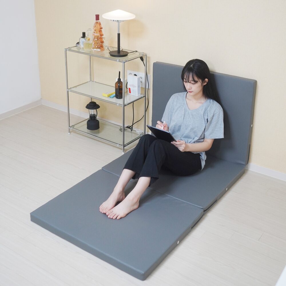 허리디스크 마블폼 매트리스 허리에좋은 단단한 토퍼 딱딱한 허리편한 탄탄한 하드 접이식 3단 매트리스쿠폰할인 상세 이미지 1