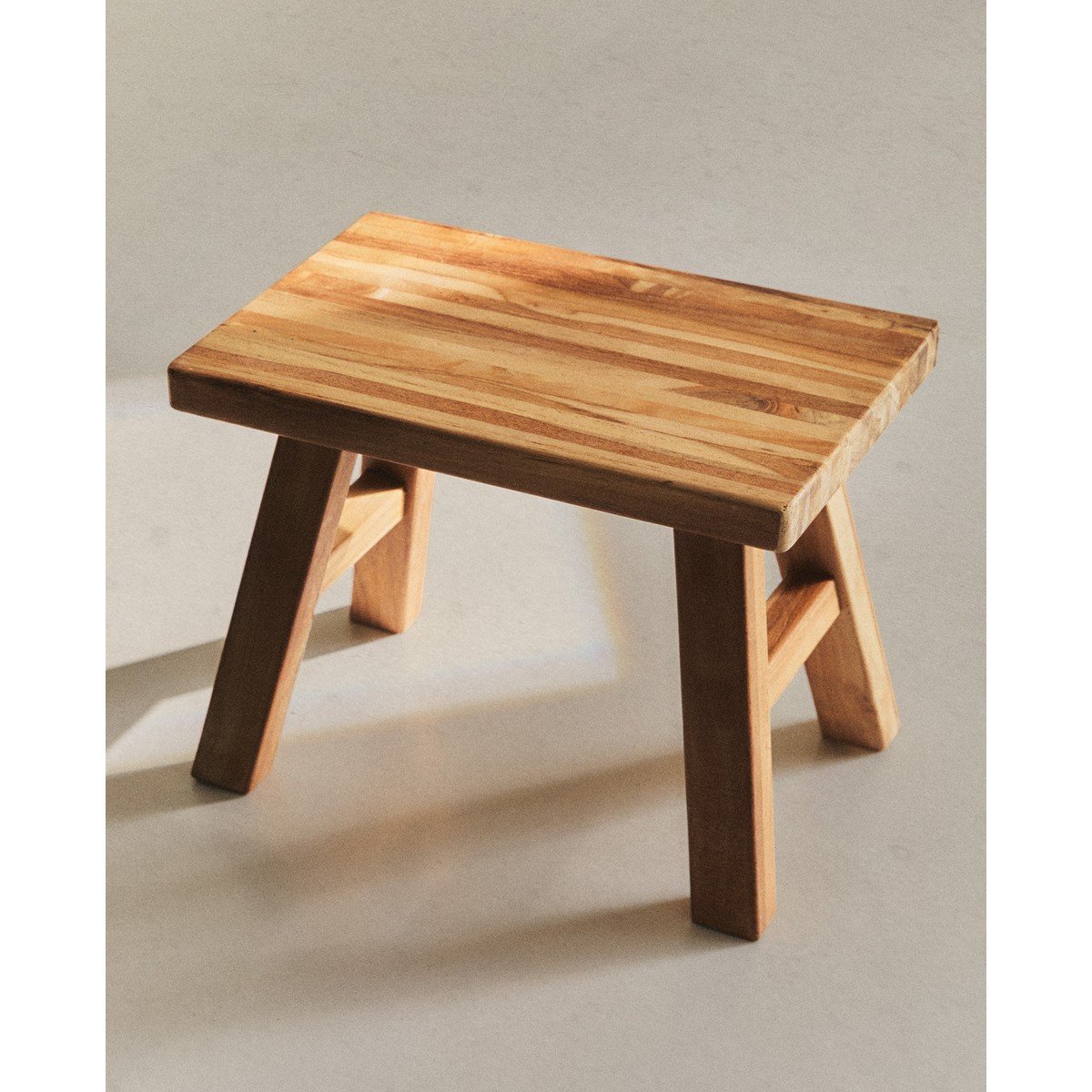 자라홈 브랜드관 스몰 스툴 49957073999, 31 x 25 x 19 cm, 멀티컬러 상세 이미지 1