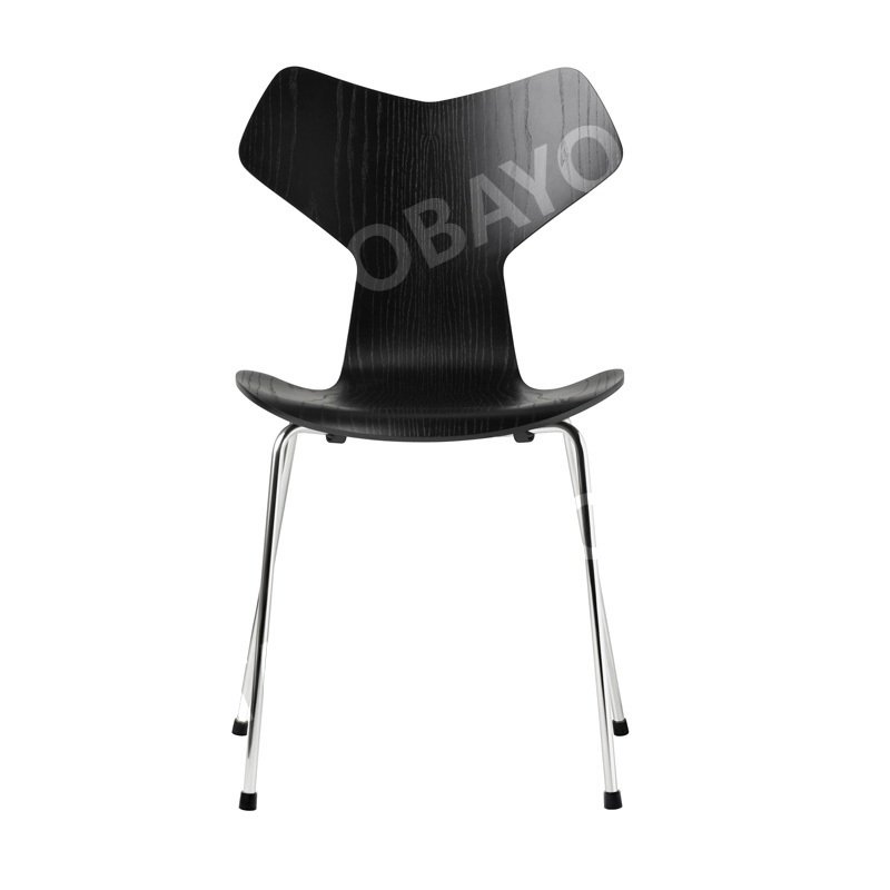 프리츠한센 그랑프리체어 원목 식탁 의자 Grand Prix chair, 화이트 상세 이미지 1